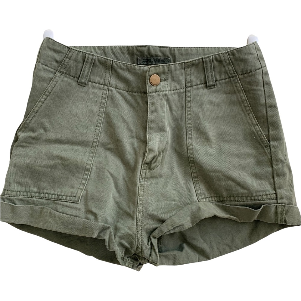 Billabong Army Green Shorts